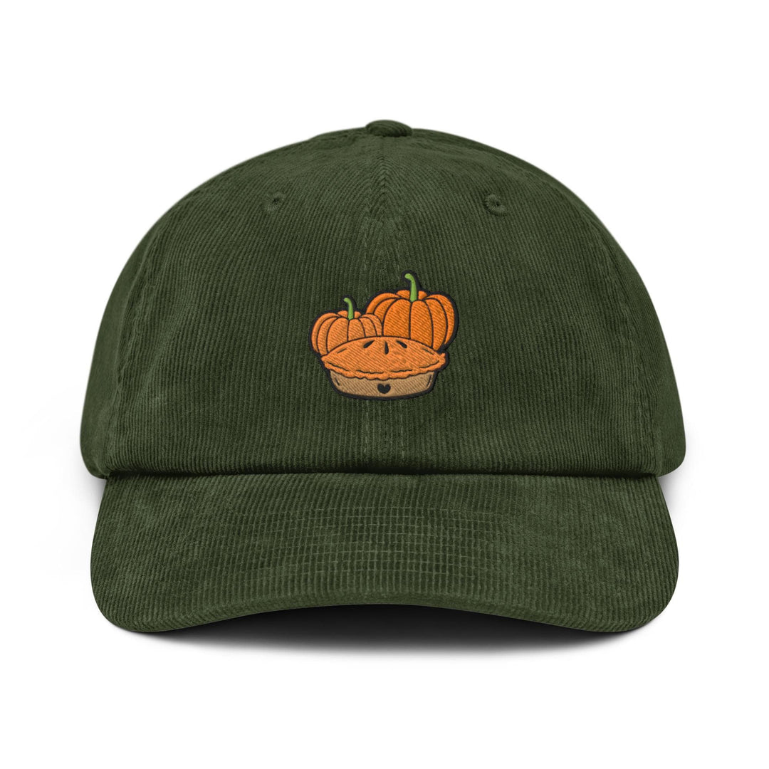 Double Crust Pumpkin Pie Corduroy Cap