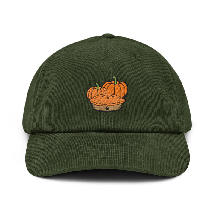 Double Crust Pumpkin Pie Corduroy Cap
