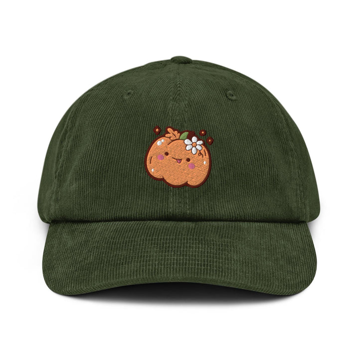 Cheeky Pumpkin Corduroy Cap