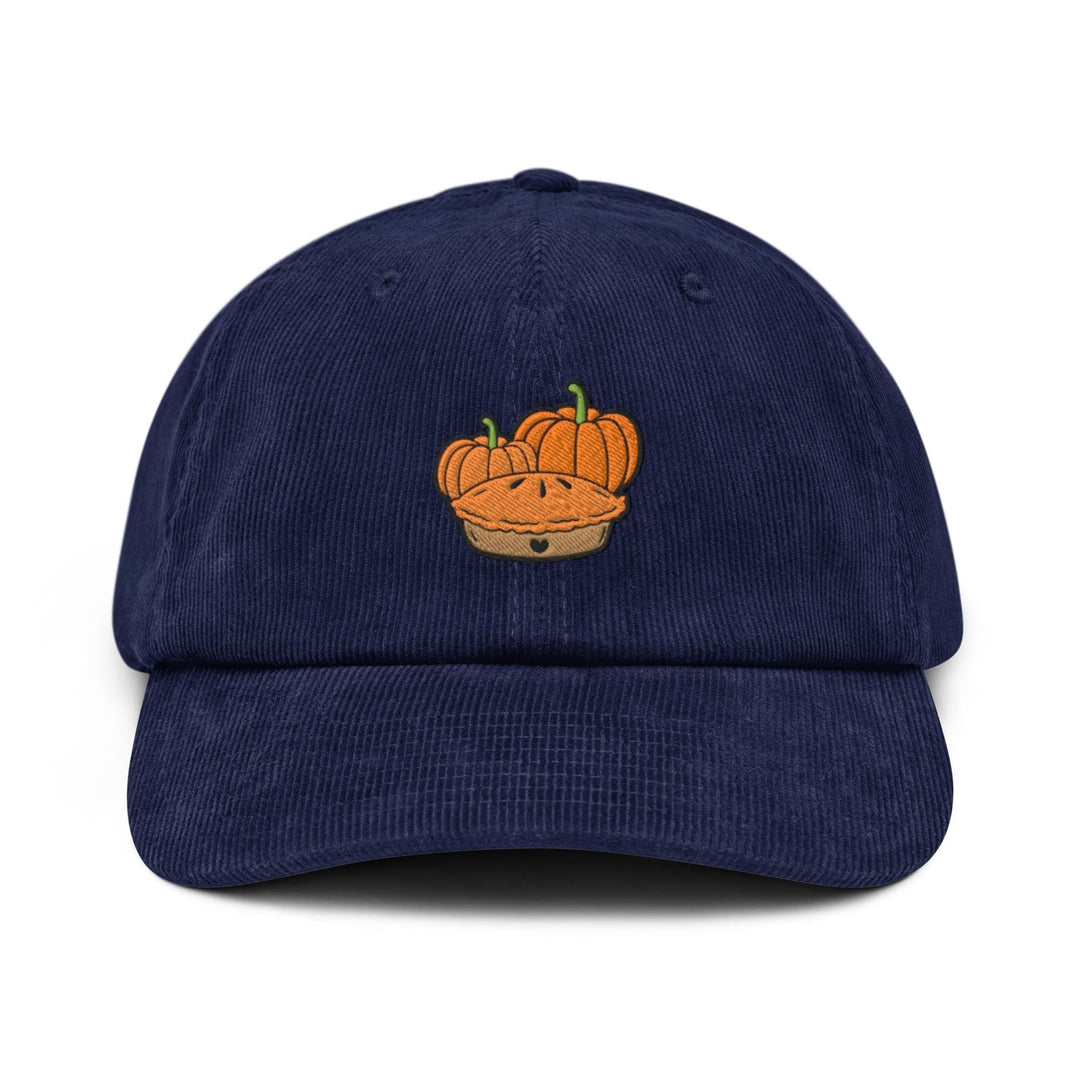 Double Crust Pumpkin Pie Corduroy Cap