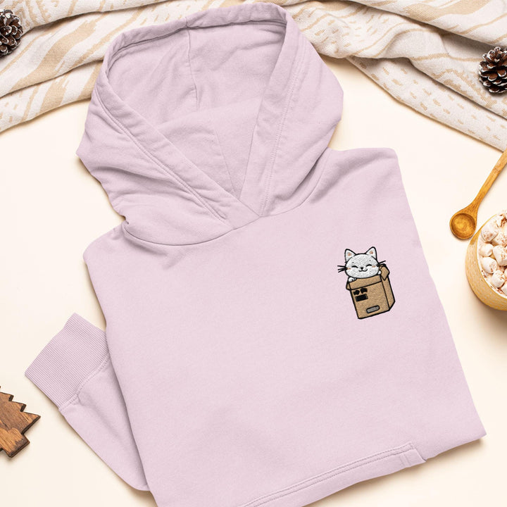 Cute Cat in a Box Hoodie