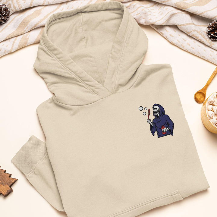 Bubble Blowing Grim Reaper Hoodie
