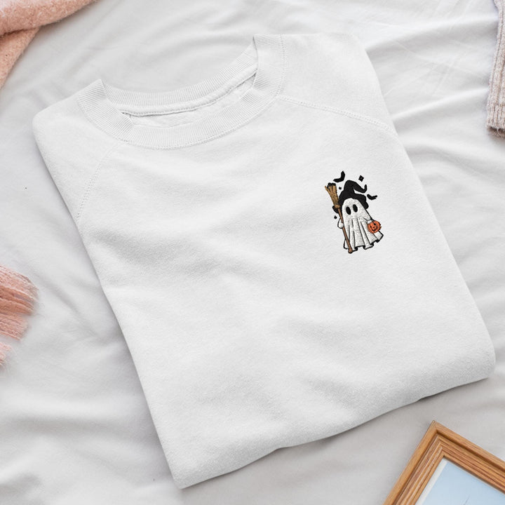 Spooky Trick or Treat Ghost Sweatshirt