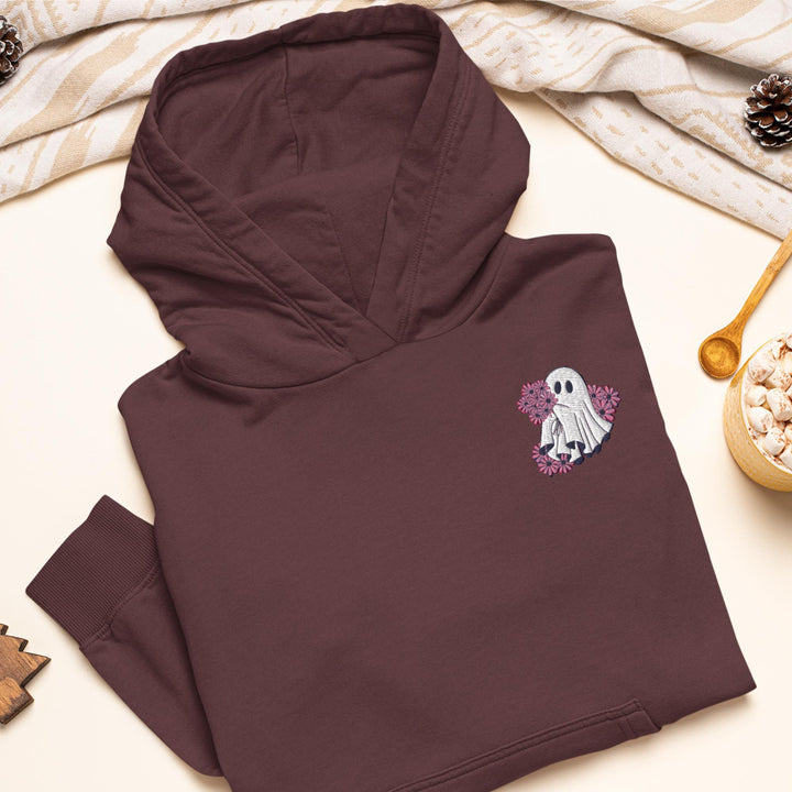 Pink Gerbera Daisy Ghost Hoodie
