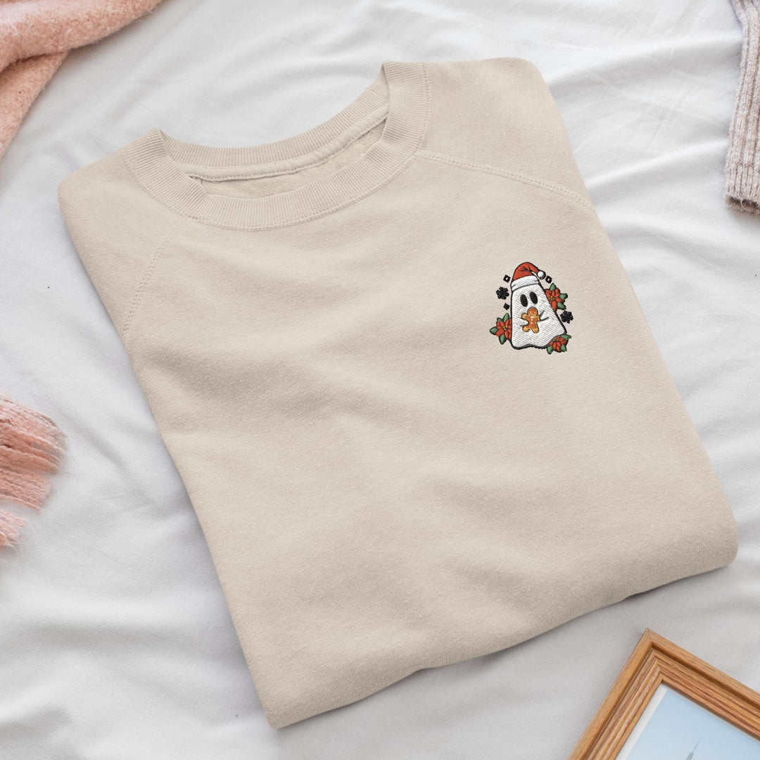 Festive Christmas Spirit Ghost Sweatshirt