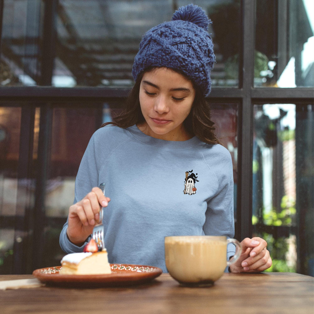 Spooky Trick or Treat Ghost Sweatshirt