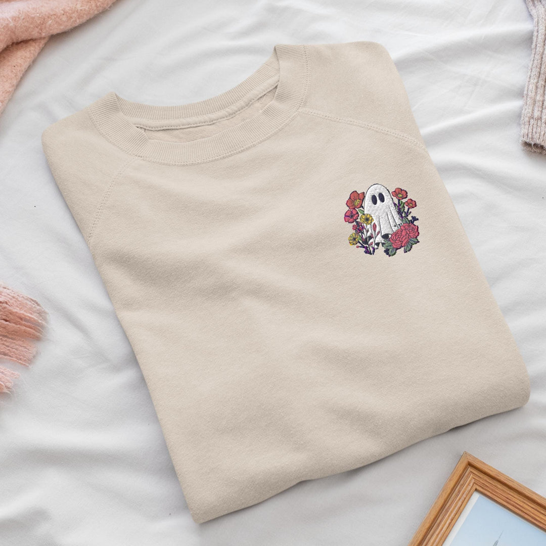 Flower Garden Ghost Sweatshirt