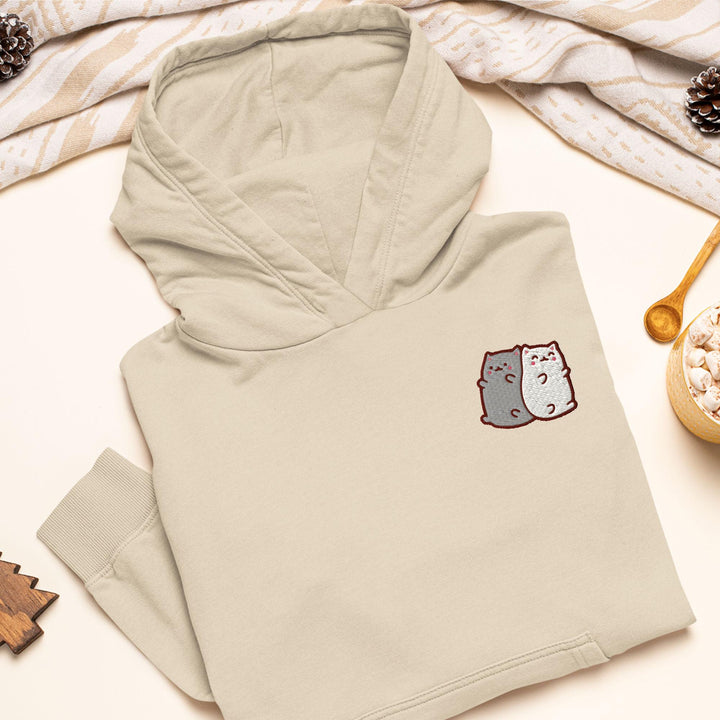 Two Happy Cats Hoodie