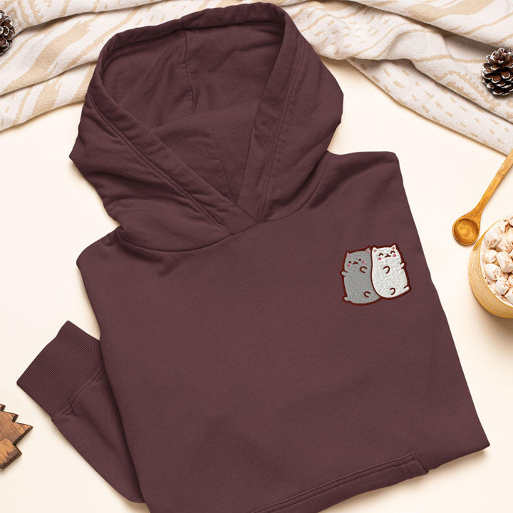 Two Happy Cats Hoodie