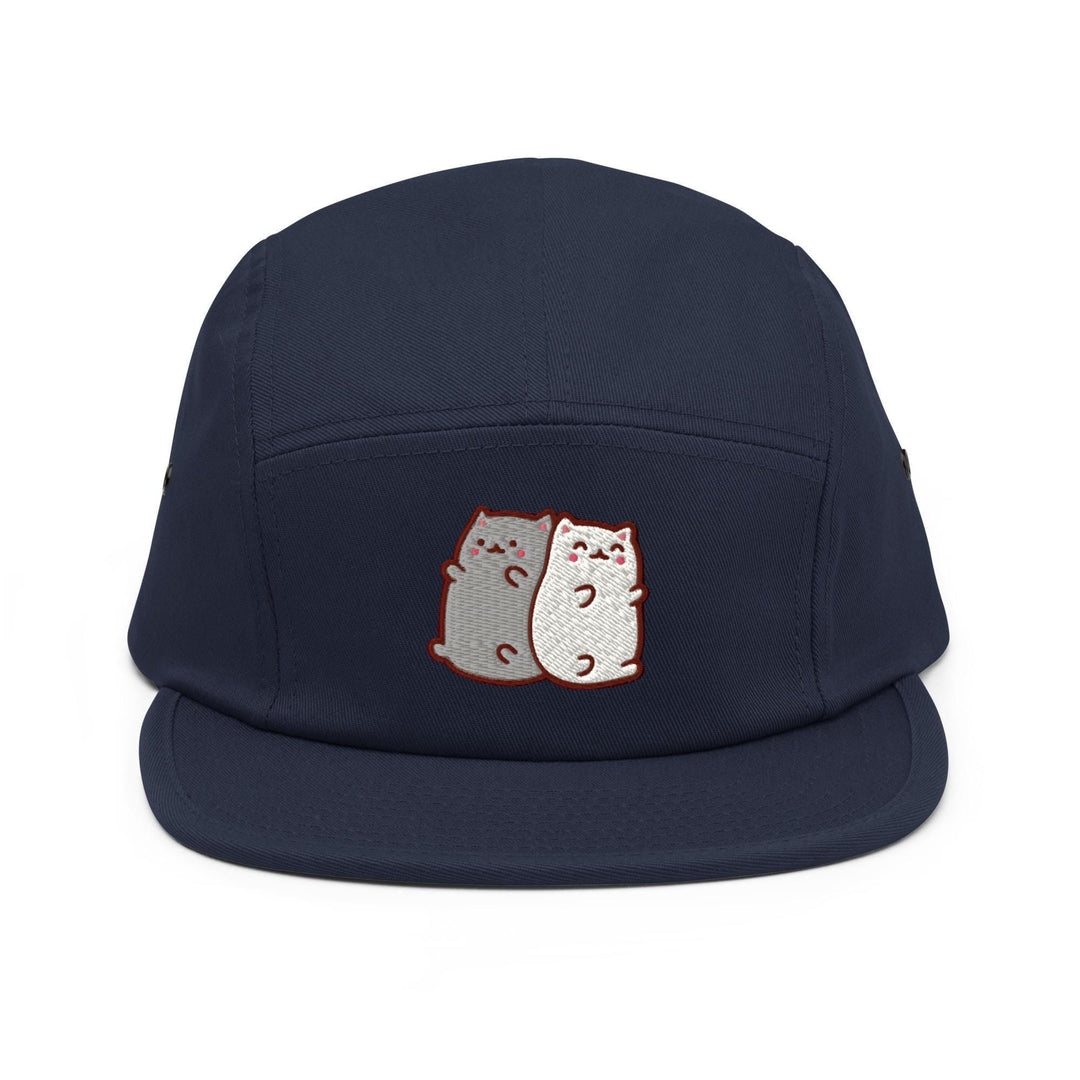 Two Happy Cats 5 Panel Camper Cap