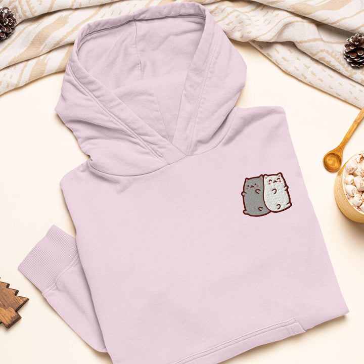 Two Happy Cats Hoodie
