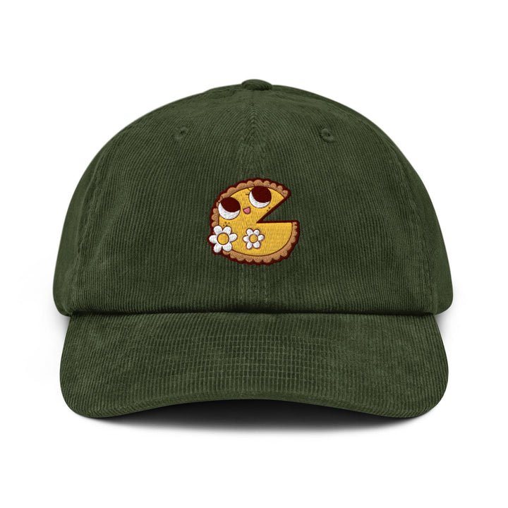 Retro Pumpkin Cutie Pie Corduroy Cap