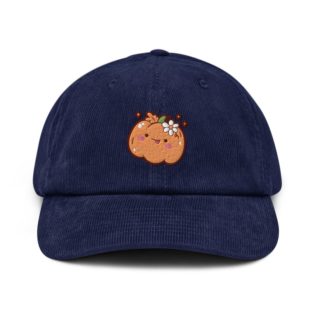 Cheeky Pumpkin Corduroy Cap