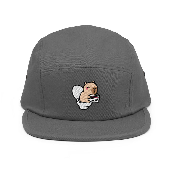 Pooping Animals 5 Panel Camper Cap