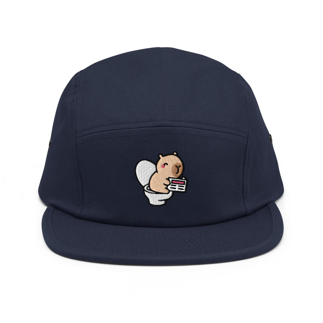 Pooping Animals 5 Panel Camper Cap