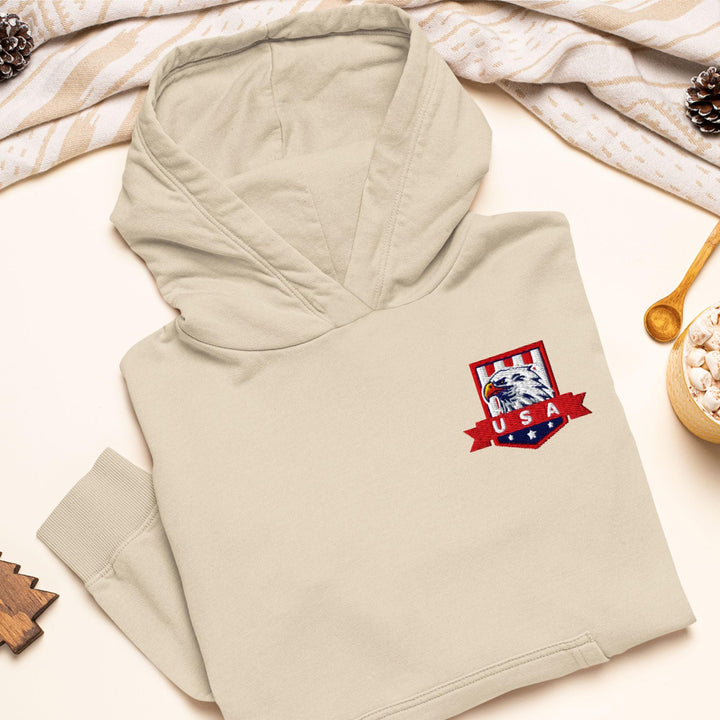 Patriotic Bald Eagle Hoodie
