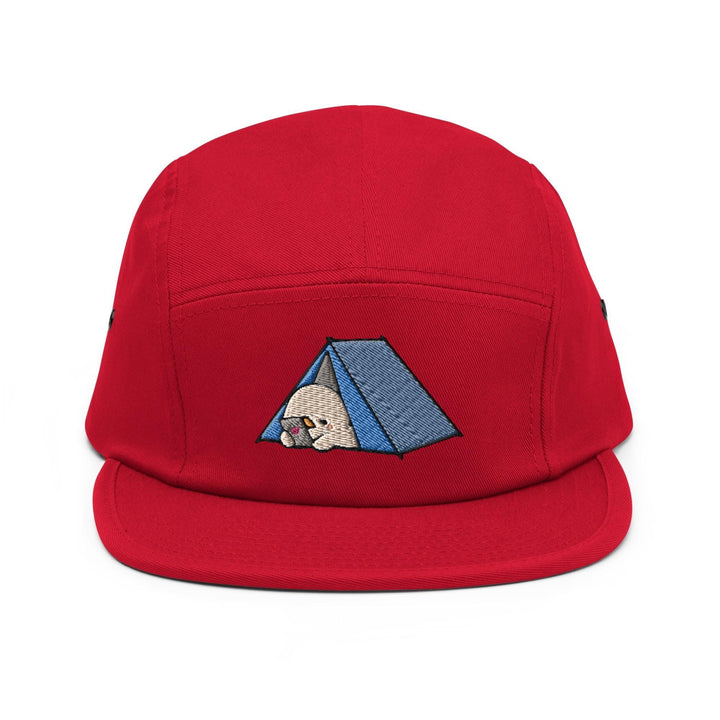 Kawaii Camping Duck 5 Panel Camper Cap