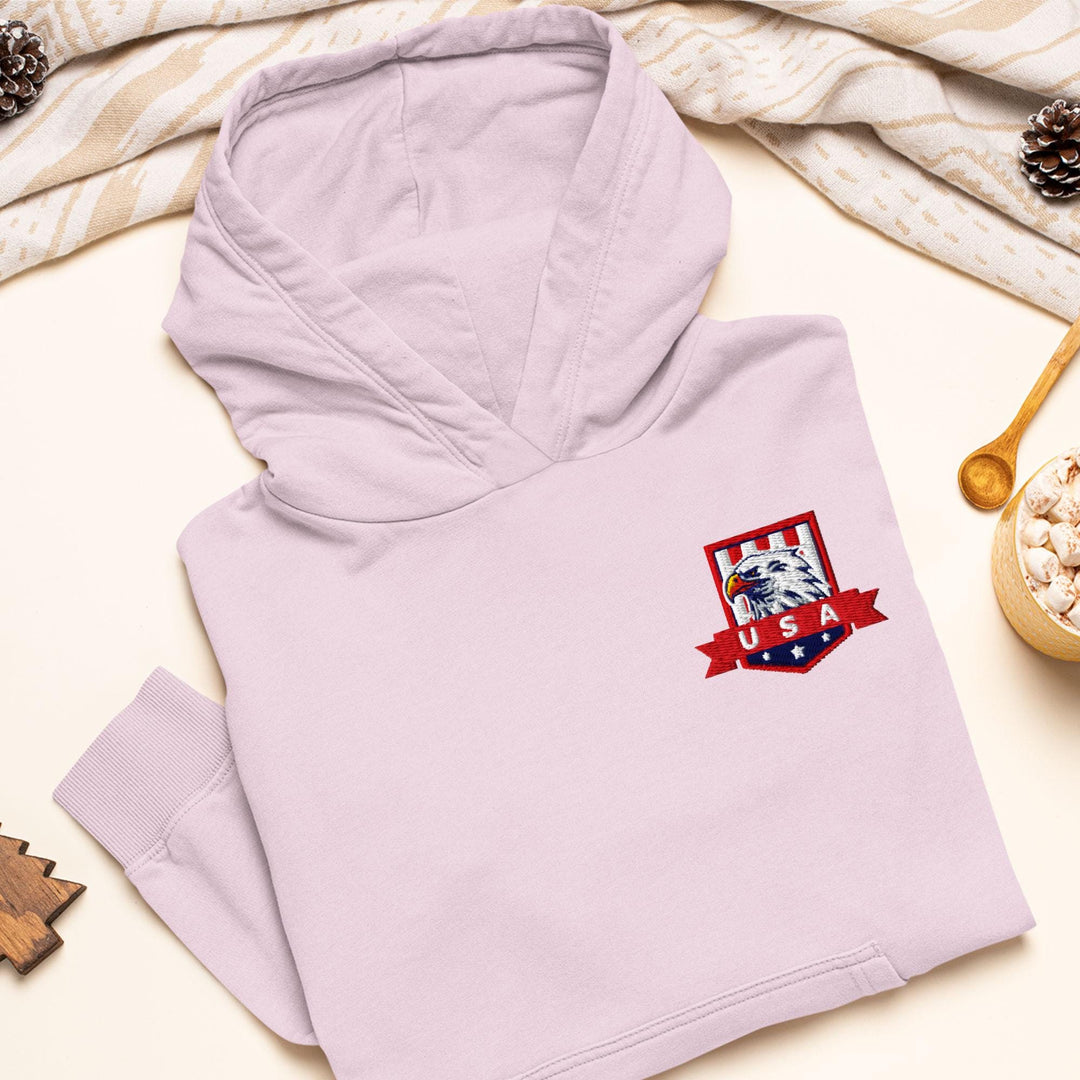 Patriotic Bald Eagle Hoodie