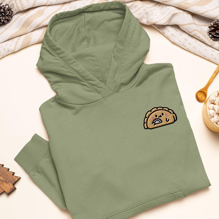 Cute Dumpling Eating a Dumpling Hoodie