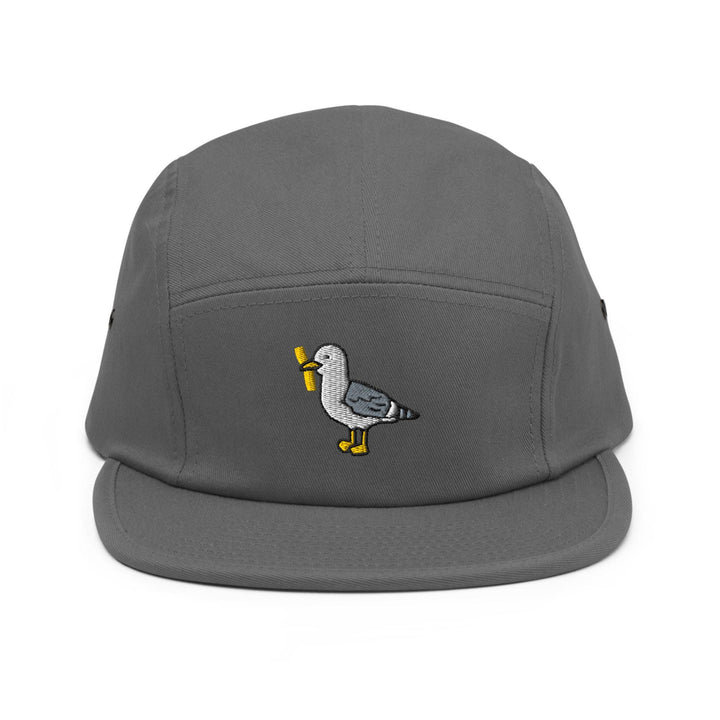 Seagull Stole Your French Fry 5 Panel Camper Cap