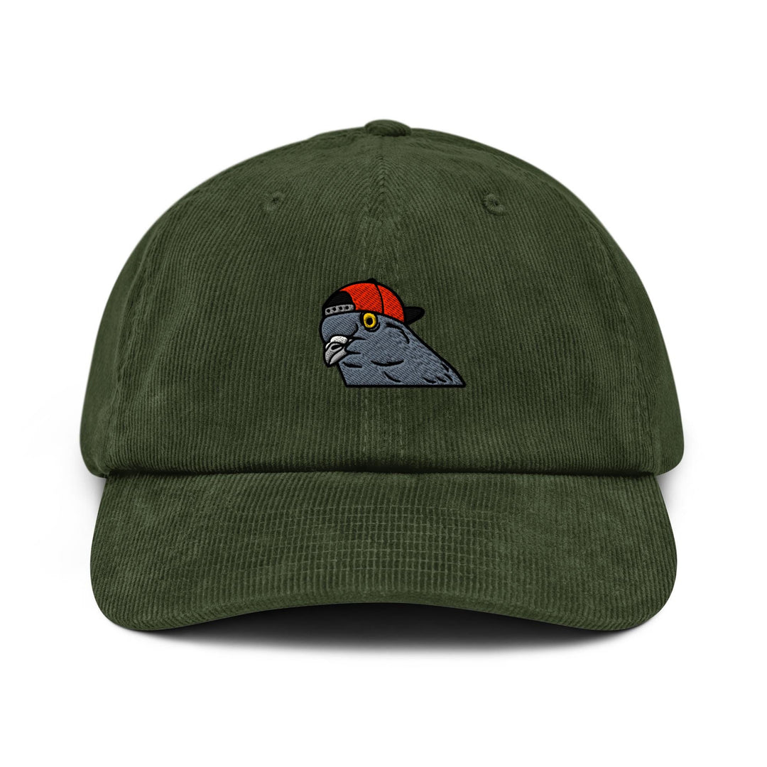 Sassy Street Pigeon Corduroy Cap