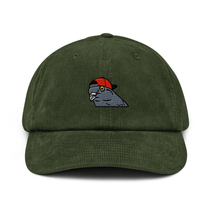Sassy Street Pigeon Corduroy Cap