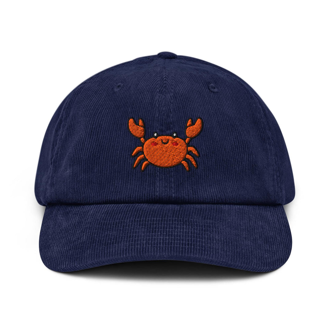 Dungeness Crab Sealife Corduroy Cap