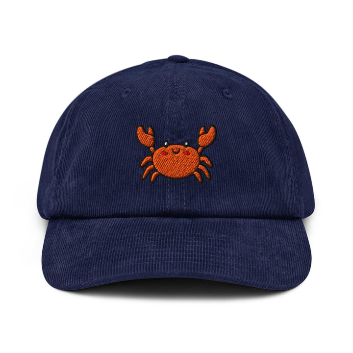 Dungeness Crab Sealife Corduroy Cap