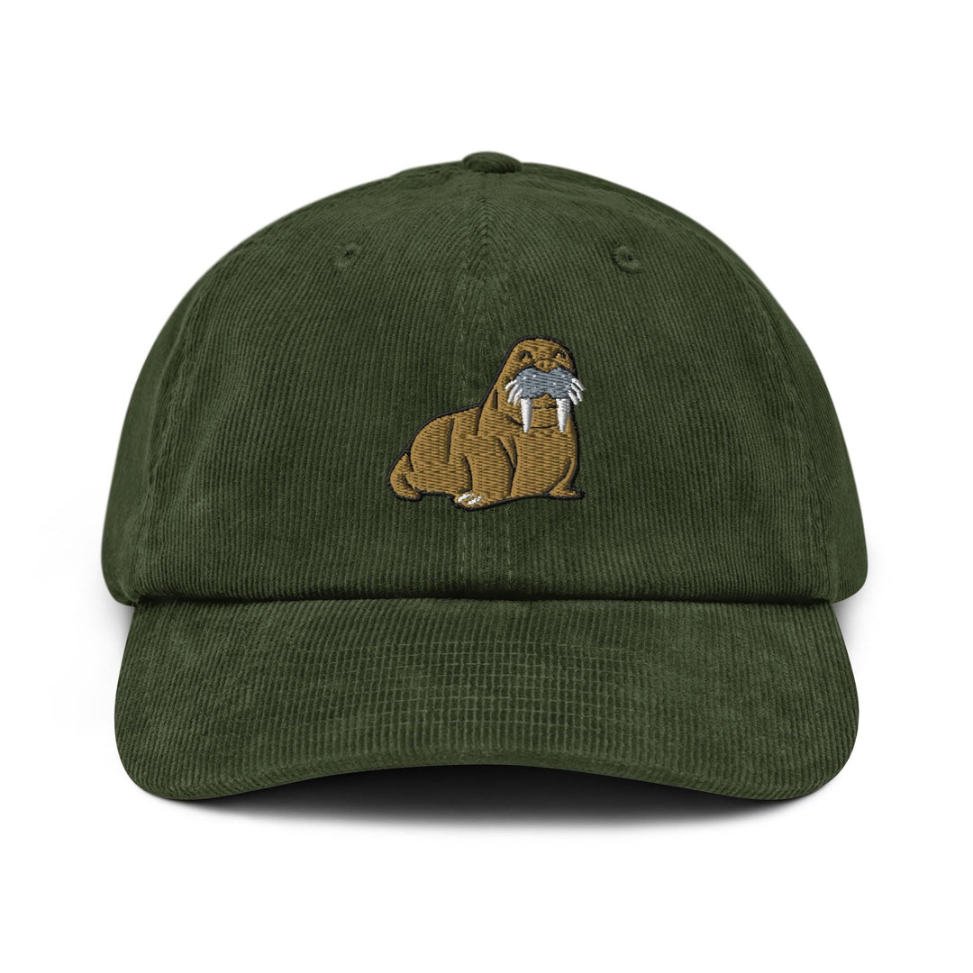 Happy Walrus Corduroy Cap