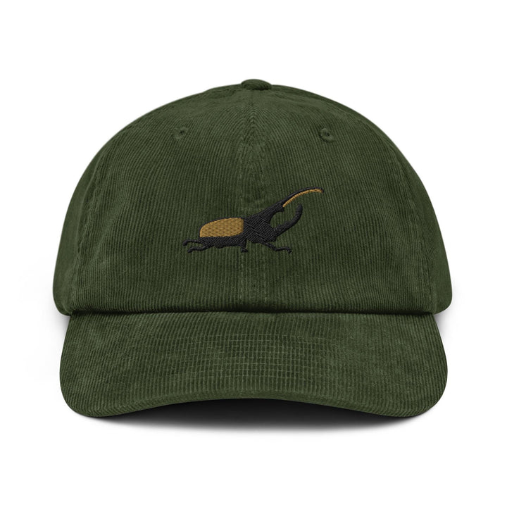 Hercules Beetle Bug Lover Corduroy Cap