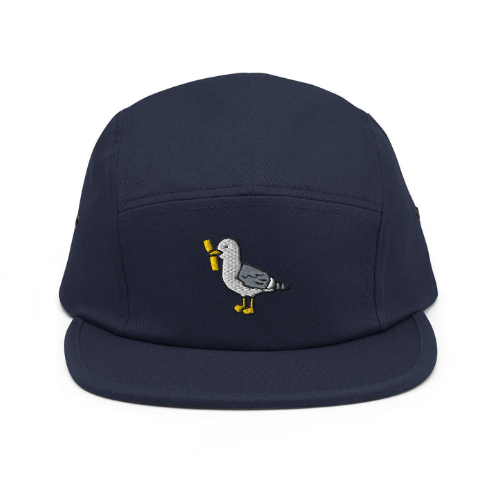 Seagull Stole Your French Fry 5 Panel Camper Cap