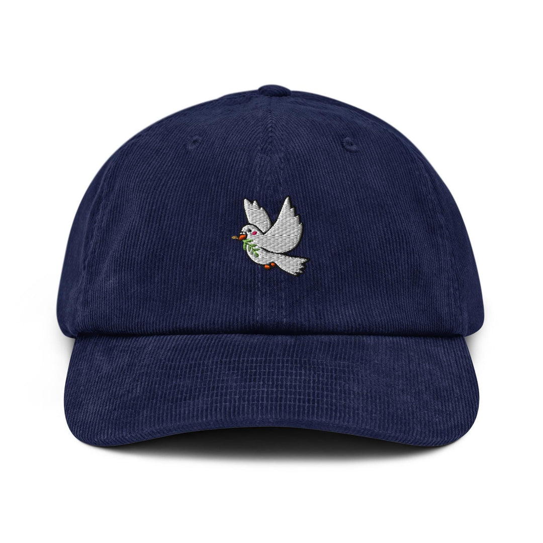 Peace Dove Corduroy Cap