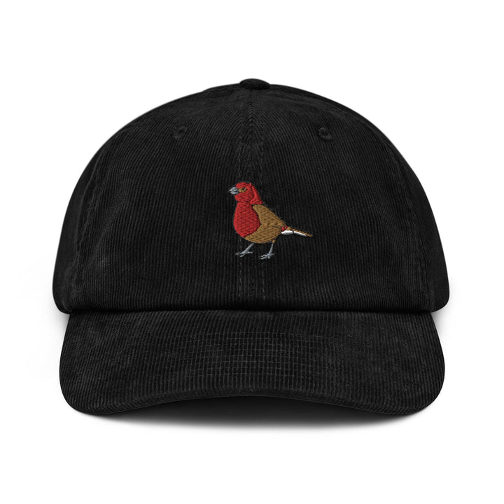 Red House Finch Corduroy Cap