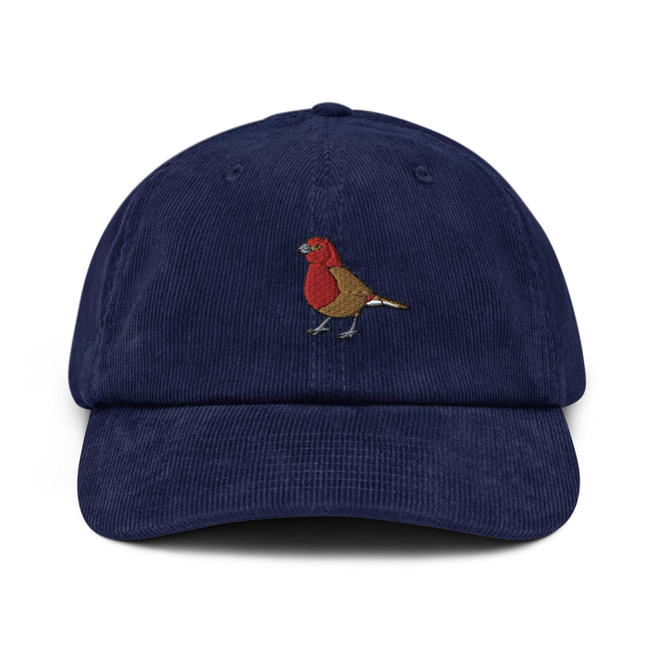 Red House Finch Corduroy Cap