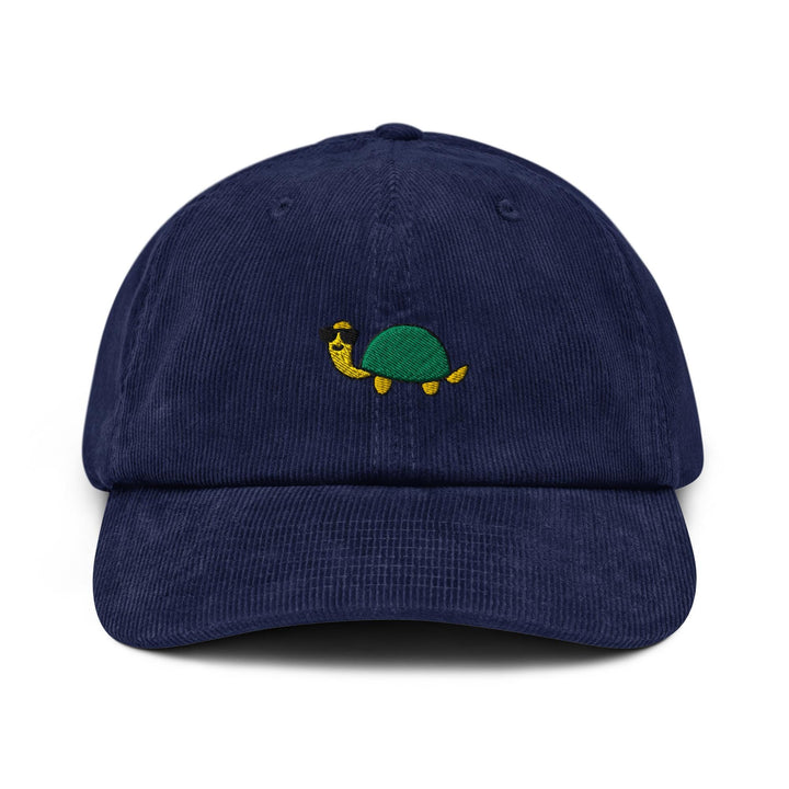Cool Sunglass Turtle Corduroy Cap
