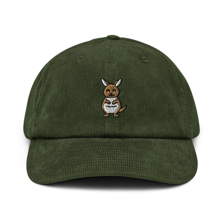 Cute Wallaby Corduroy Cap