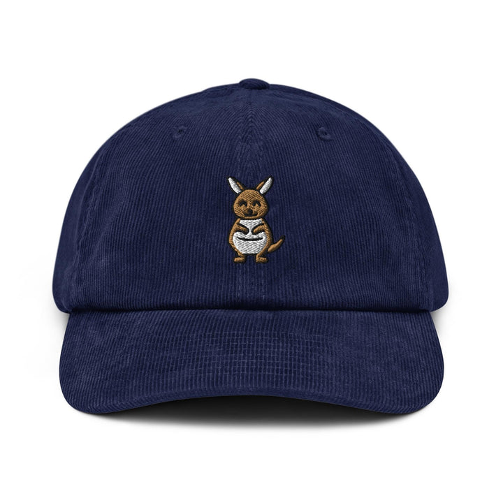Cute Wallaby Corduroy Cap
