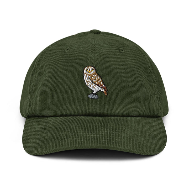 Little Owl of Athena Corduroy Cap