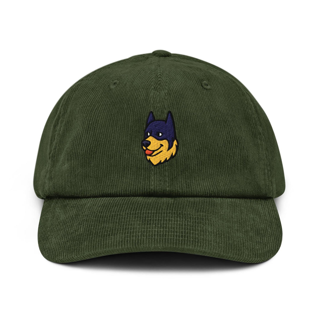 Bat Dog Superhero Corduroy Cap Unlimited - Gift for Dog Lovers