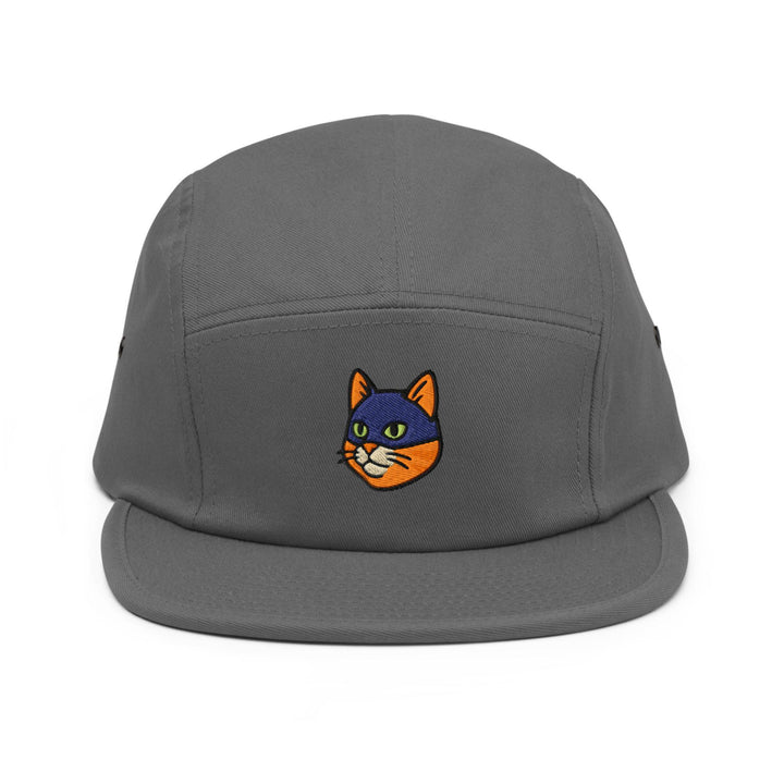 Tabby Cat Burglar 5 Panel Camper Cap