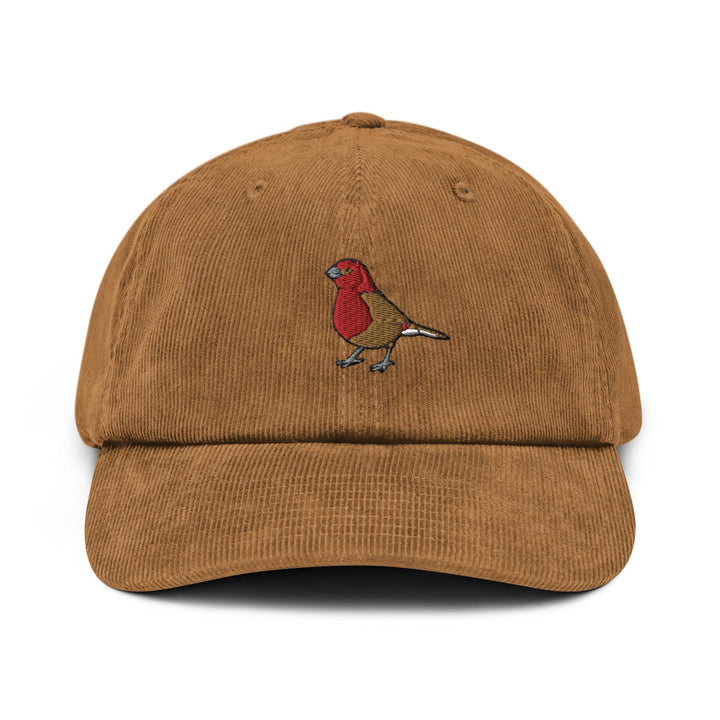 Red House Finch Corduroy Cap