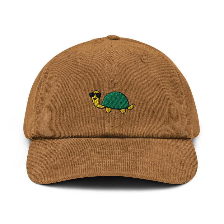Cool Sunglass Turtle Corduroy Cap