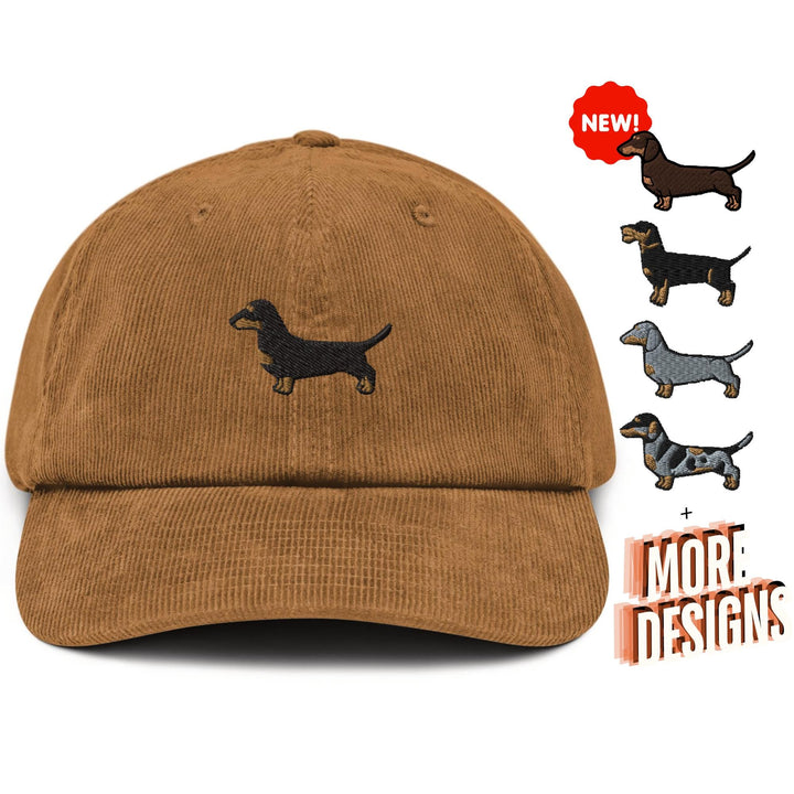 Dachshund Corduroy Cap