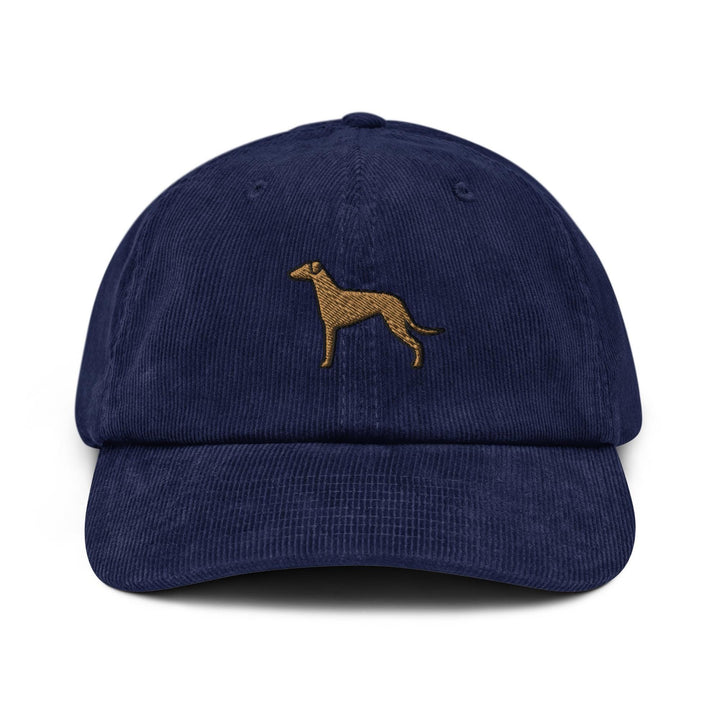 Greyhound Corduroy Cap