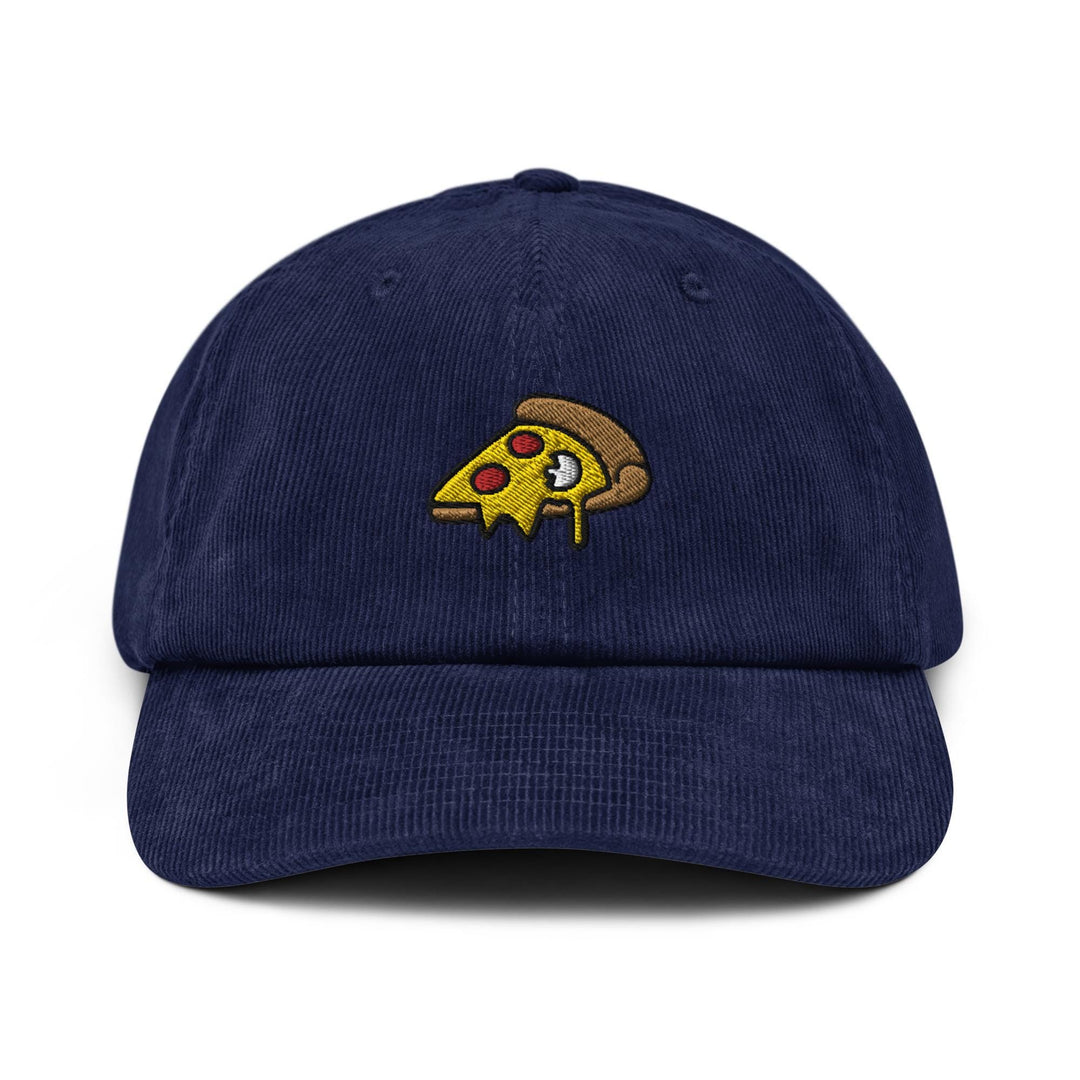 Cheesy Pizza Slice Corduroy Cap