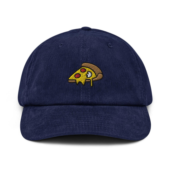Cheesy Pizza Slice Corduroy Cap