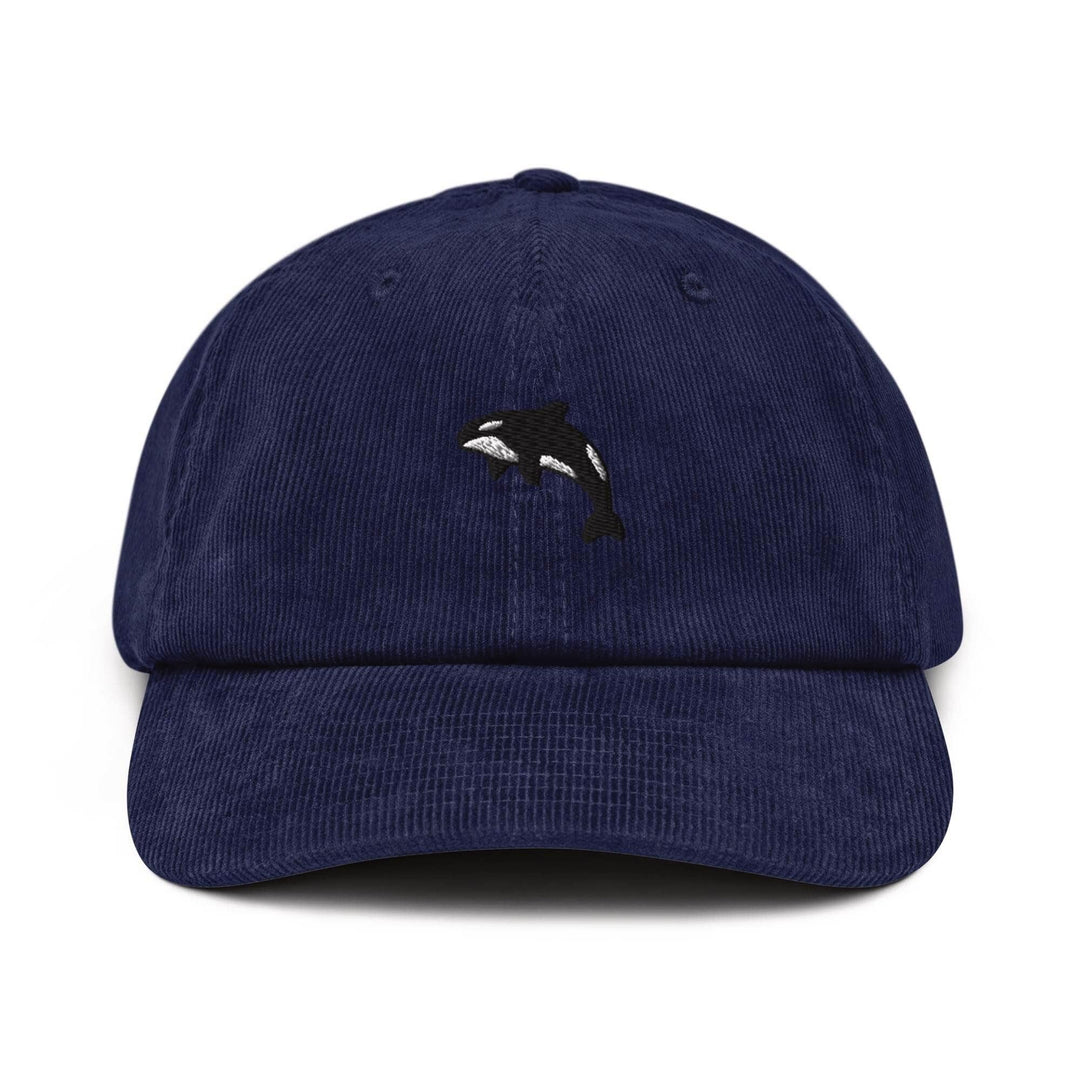 Orca Killer Whale Corduroy Cap