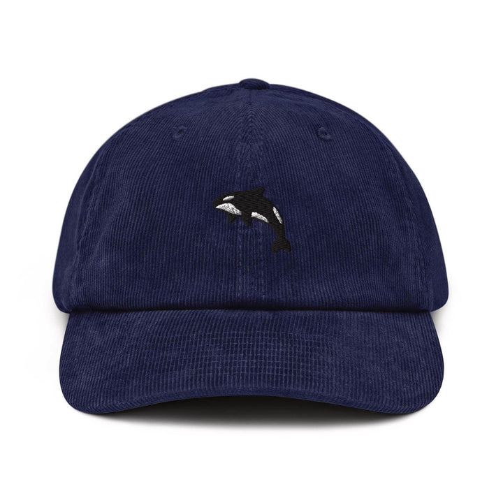 Orca Killer Whale Corduroy Cap