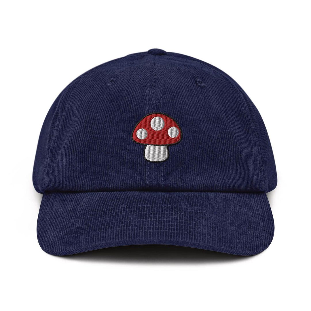 Toadstool Red Mushroom Corduroy Cap