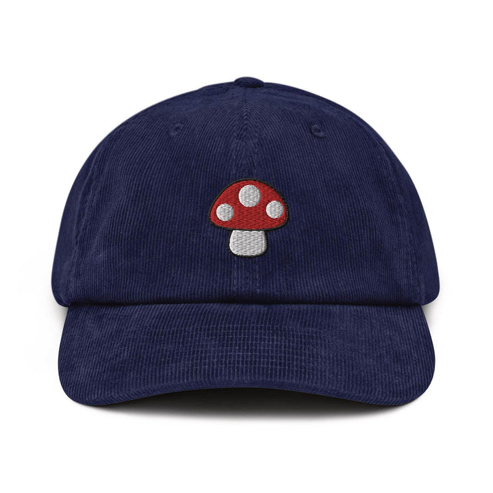 Toadstool Red Mushroom Corduroy Cap